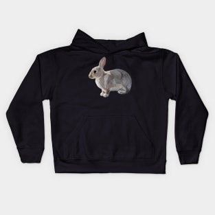 Geometrical bunny Kids Hoodie